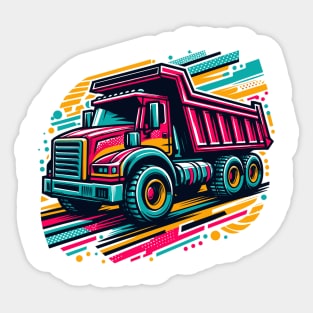 Dump truck Sticker